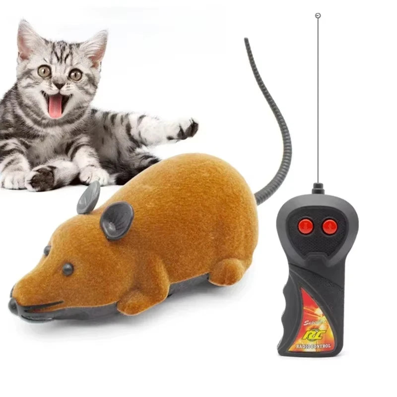 Rato de Controle Remoto para Gatos