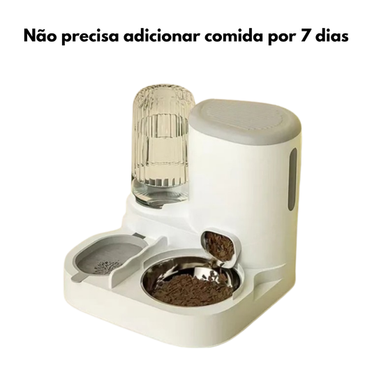 Pote de Água e Ração a Gravidade