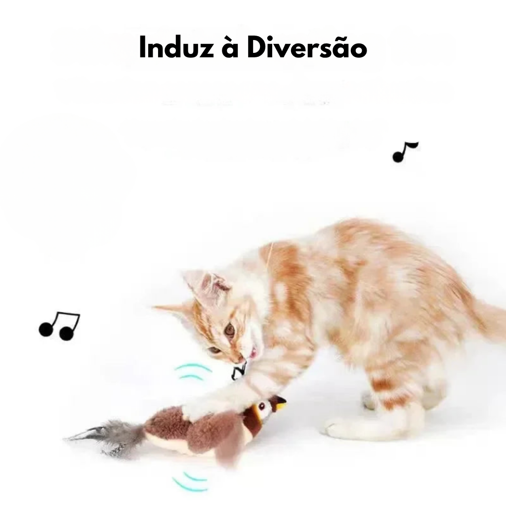 Pássaro Interativo para Gatos