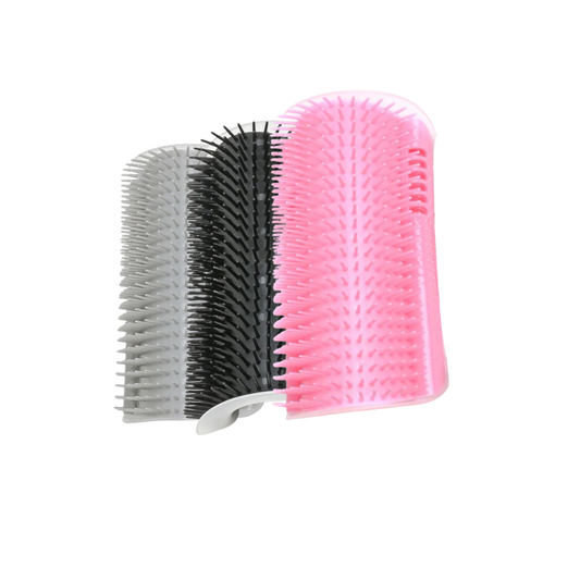 Escova Massageadora de Canto para Gatos